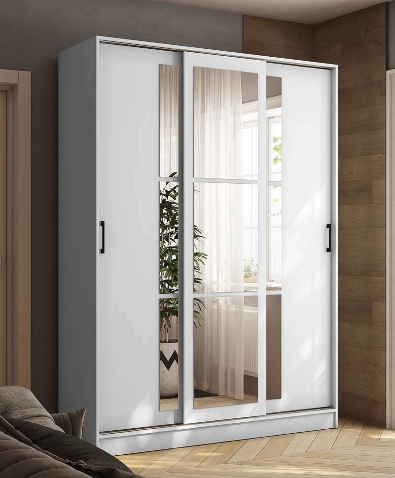 Шкаф-купе Стиль-2 1600 белый
